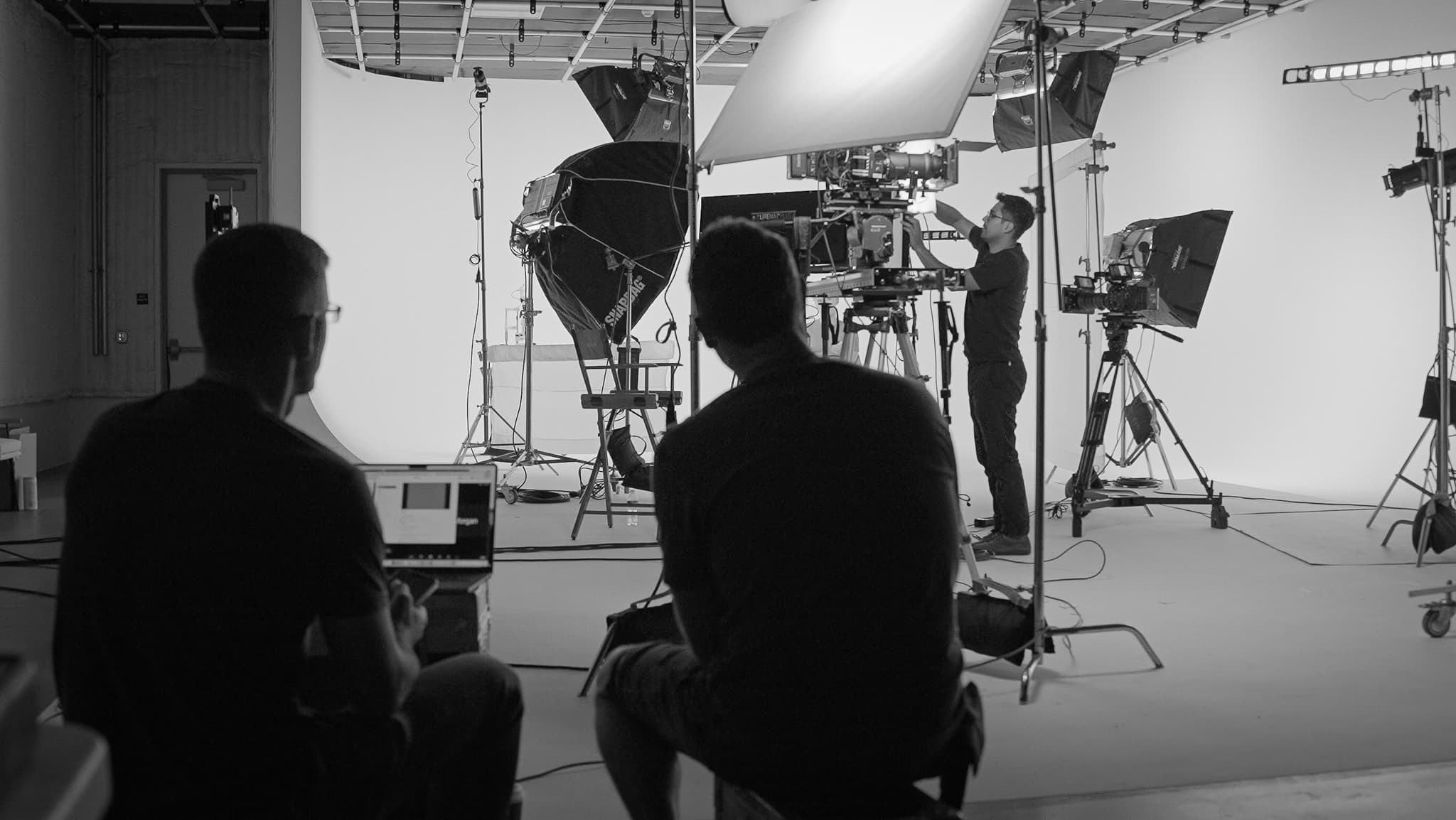 Ocean Front Entertainment creative team at work